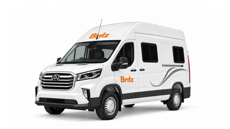 Britz HiTop – 2 Berth Studio Shot