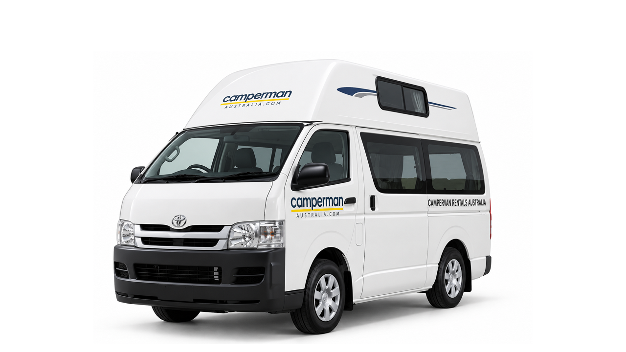 Camperman Maxie HiTop – 3 Berth White Background