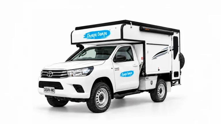 Cheapa 4WD – 2 Berth White Background