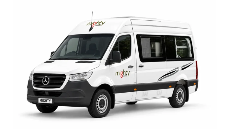 Mighty Double Down – 4 Berth White Background