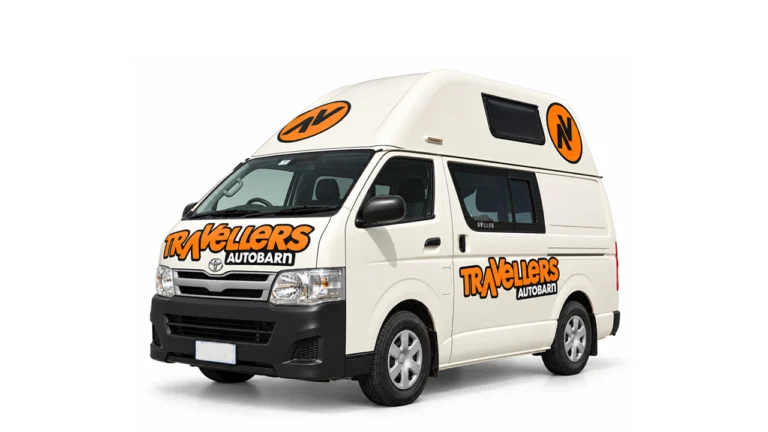 Travellers Autobarn Kuga – 3 Berth White Background