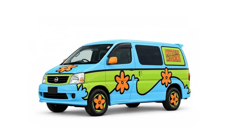 Campervan Village Mystery Machine 3 – Seater Studio Shot
