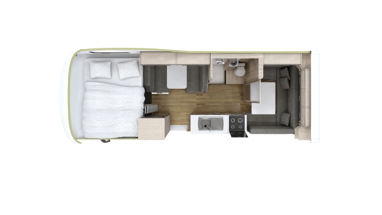 Cruisin Discovery - 6 Berth Layout Side View (2)