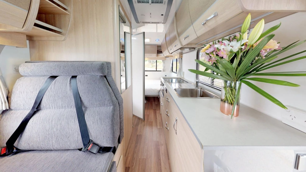 Cruisin Seeker - 4 Berth Interior View