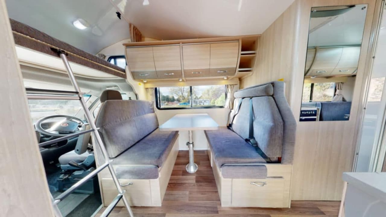 GoCheap Henty - 4 Berth Interior View Dinette
