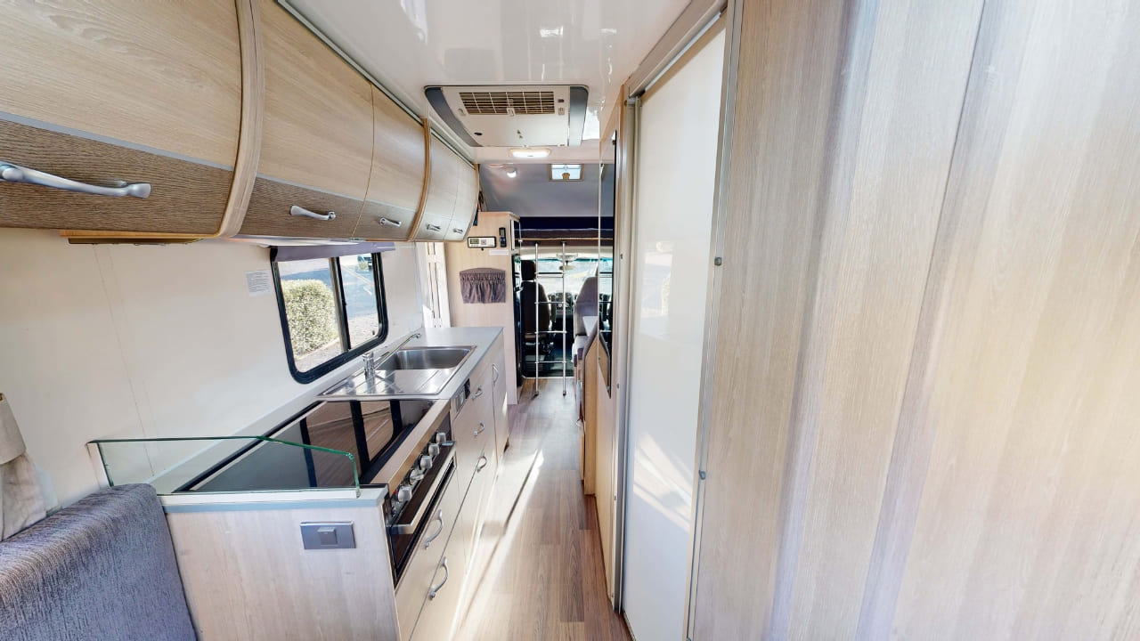 GoCheap Henty - 4 Berth Interior View Kitchen