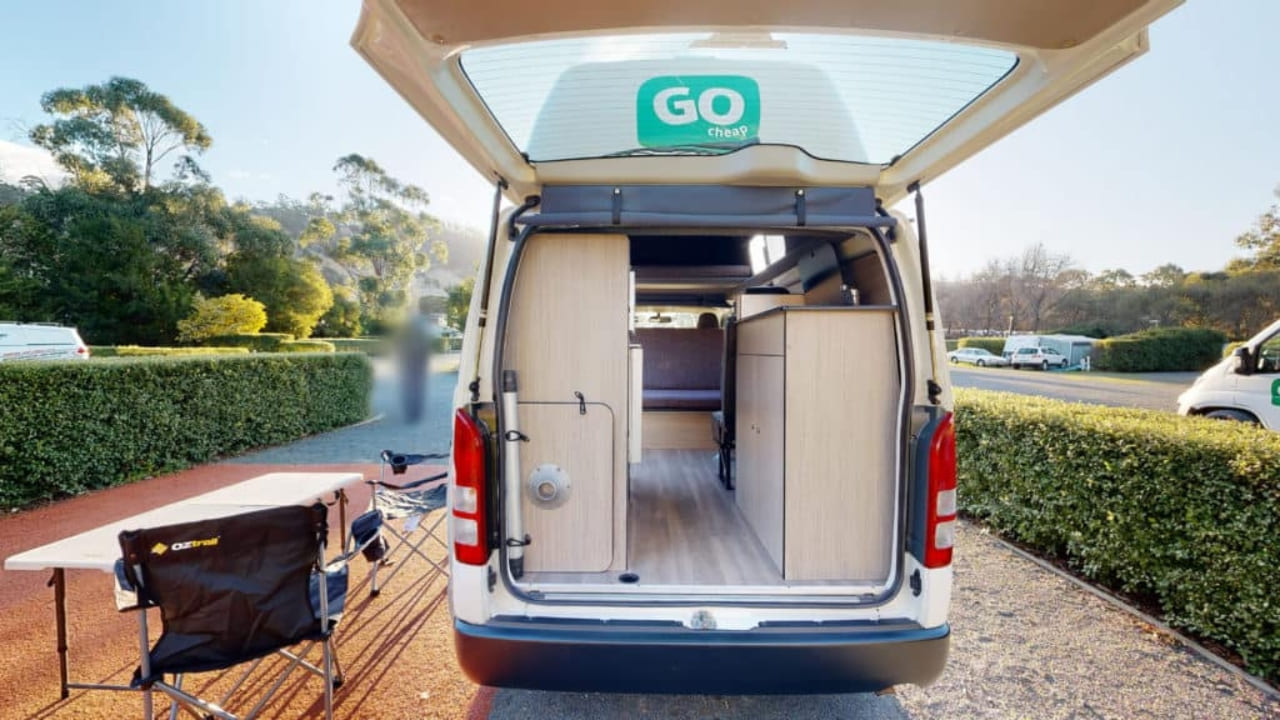 GoCheap Hi Top - 4 Berth Exterior Back View