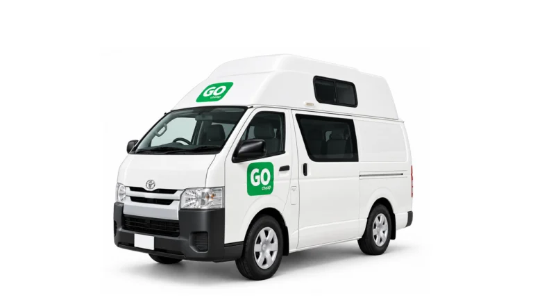 GoCheap Hi Top – 2 Berth White Background