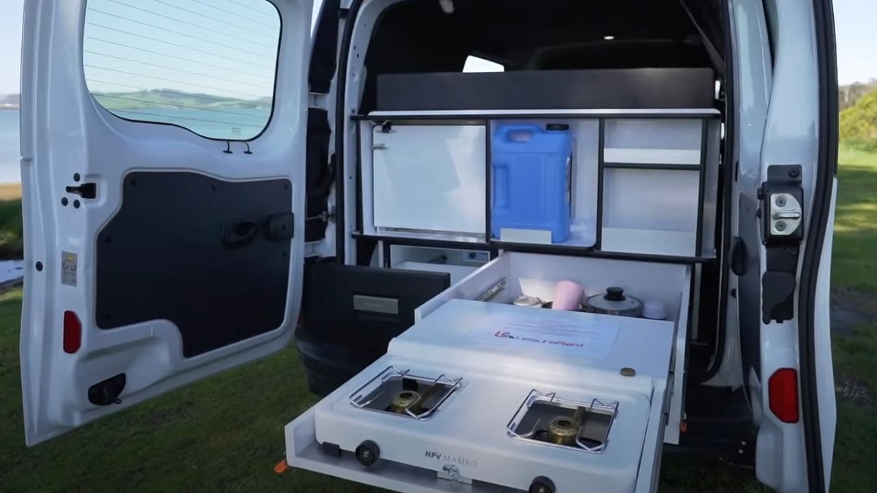 LeisureRent Campercars - 2 Berth Back View
