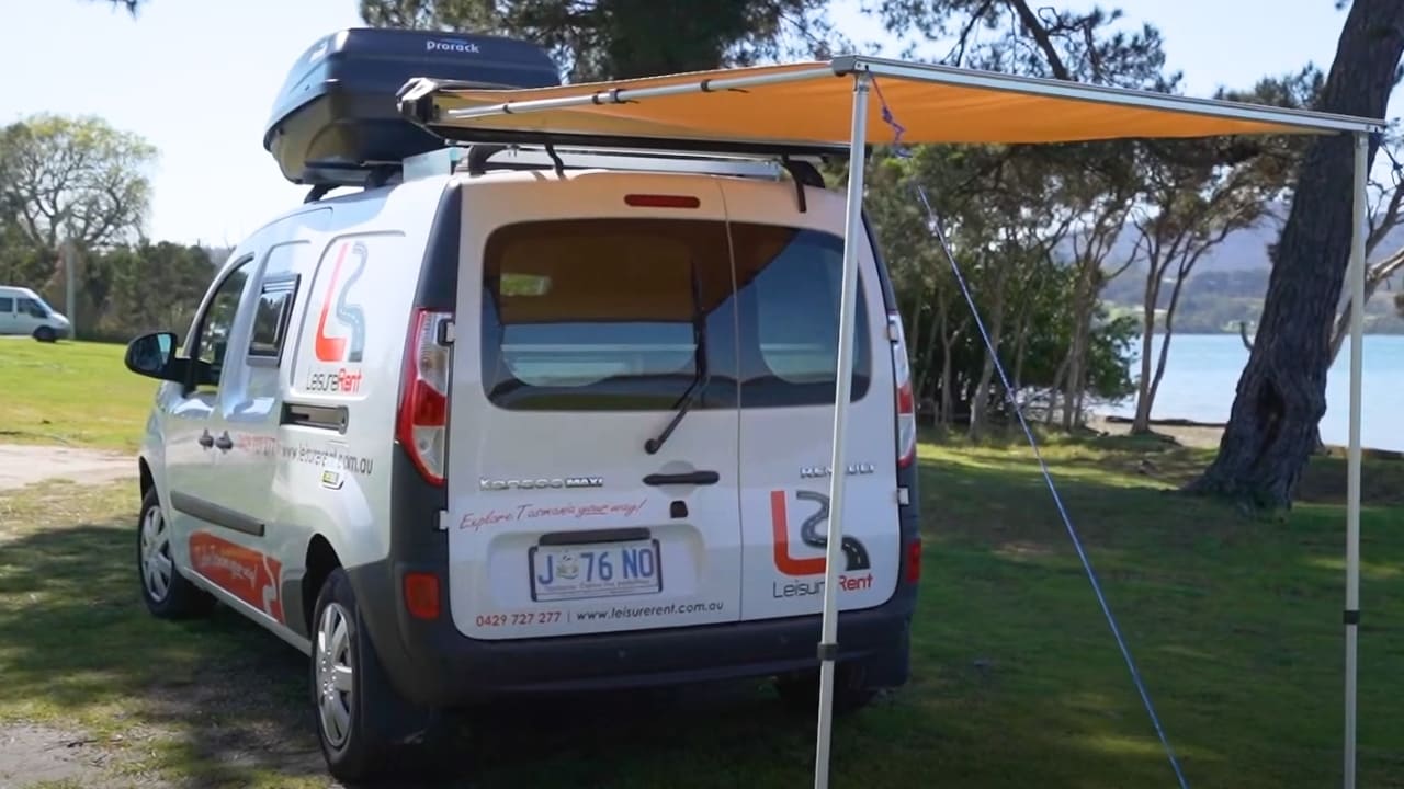 LeisureRent Campercars - 2 Berth Exterior with Awning
