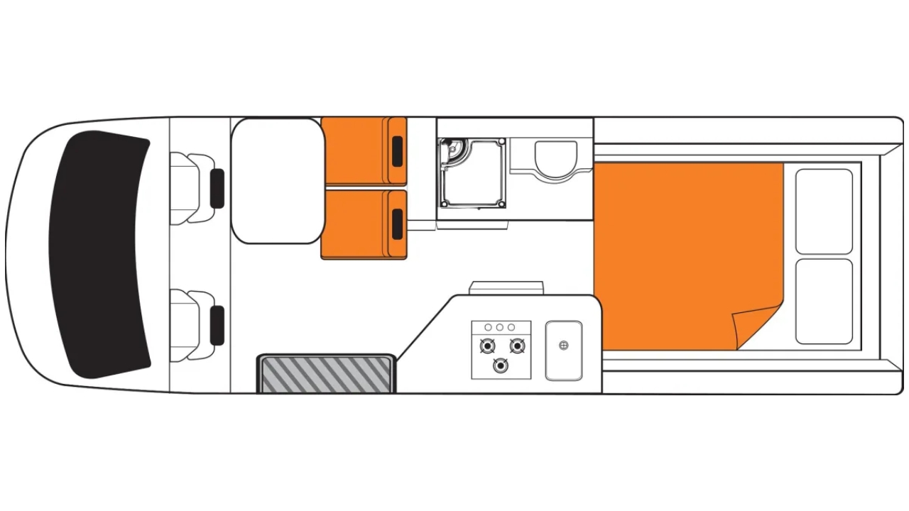 Venturer - 2 Berth Layout 2