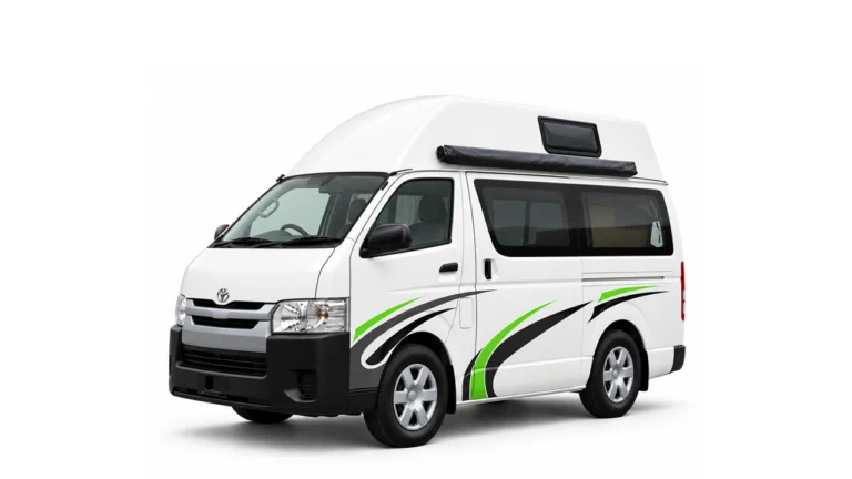 Calypso Campers The Hume – 4 Berth White Background