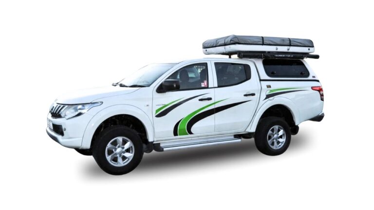 Autorent Dual Cab Camper with Roof Top Tent - 2 Berth
