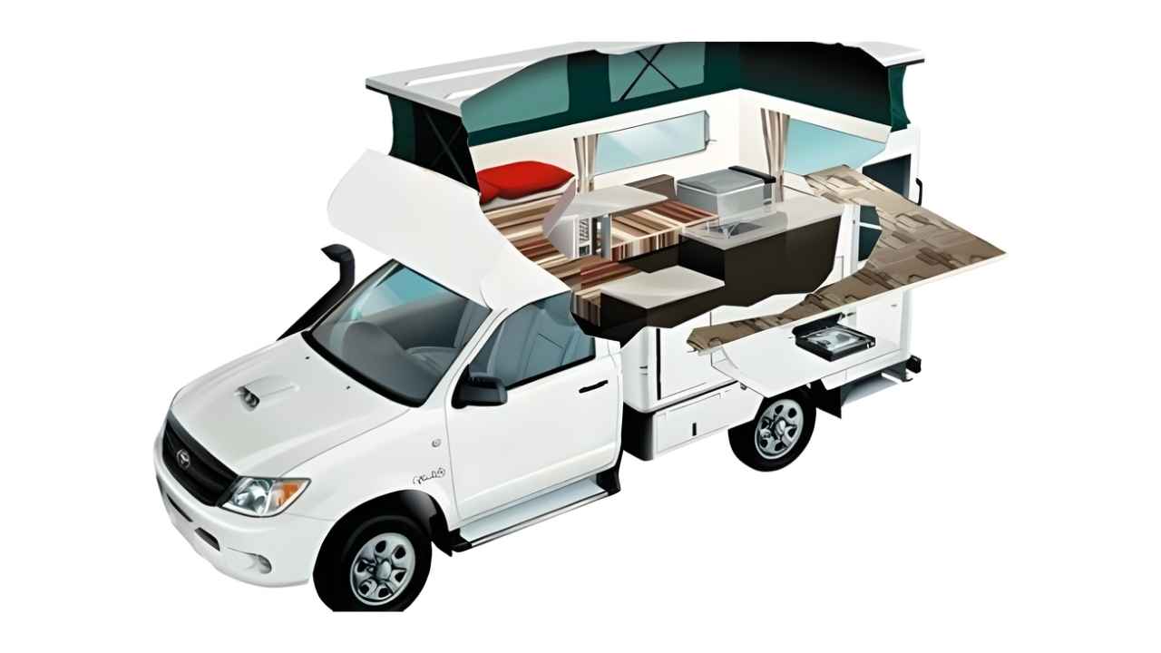 Tasmania Campers - Bush Camper - 2 Berth Layout (1)