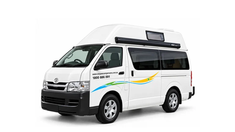 Calypso Campers The Riverina – 4 Berth White Background