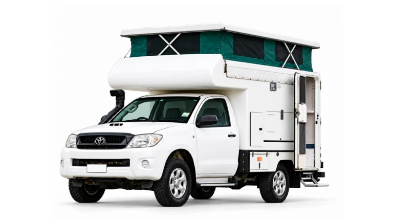 Tasmania Campers Bush Camper – 2 Berth White Background