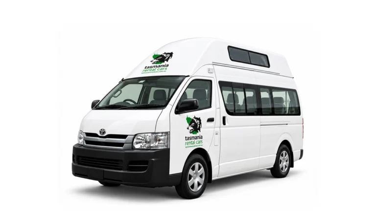 Tasmania Campers Trail Finder – 4+1 Berth White Background