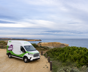 2 berth campervan on the coast near Melbourne, Victoria