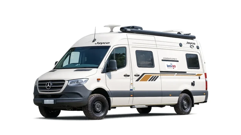 Let's Go Jayco Adventurer - 2 Berth - exterior studio view