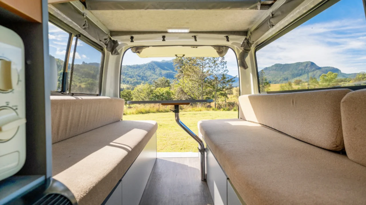 Mighty HiLITE - 2 Berth - dining area rear view