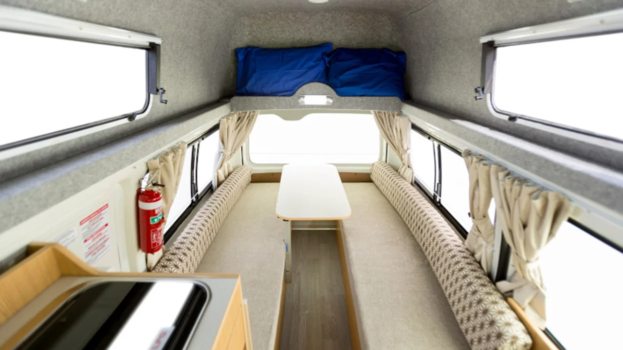 Mighty HiLITE - 2 Berth - dining table 1