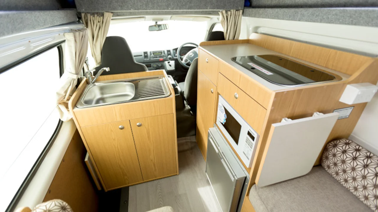 Mighty HiLITE - 2 Berth - kitchen area