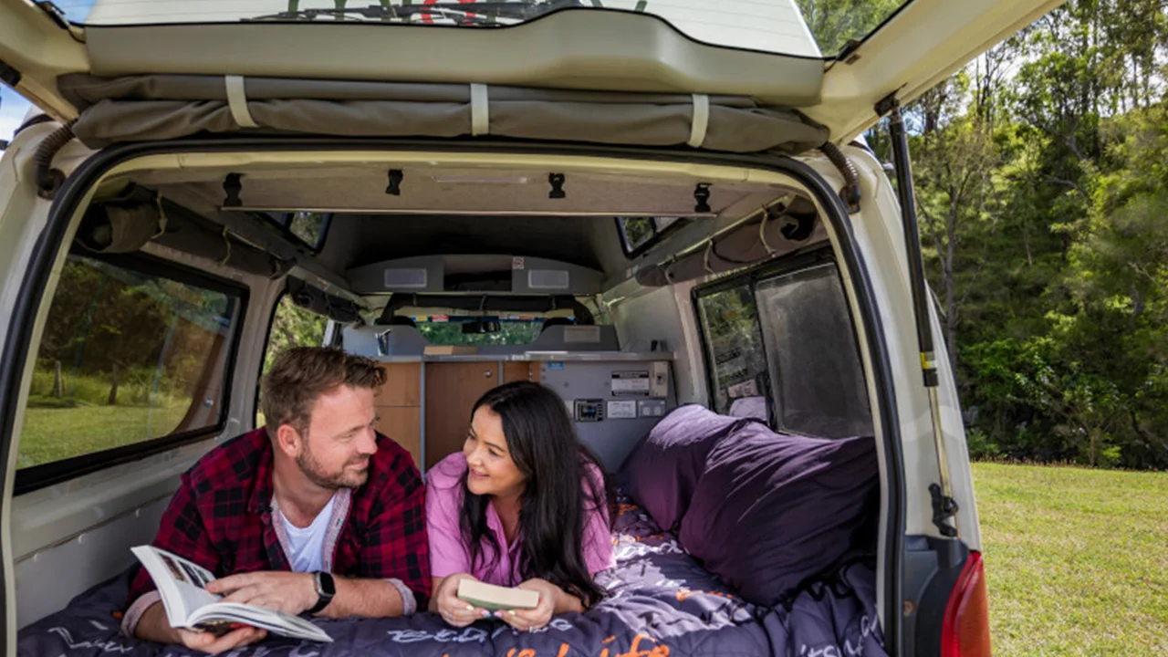 Mighty HiLITE - 2 Berth - rear bed lifestyle