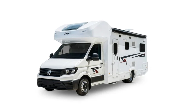 Let’s Go Motorhomes Jayco Quatro – 4 Berth Studio Shot